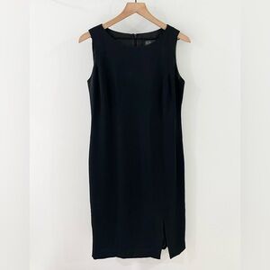 Alex Garfield Sleeveless Sheath Dress Black Size 8